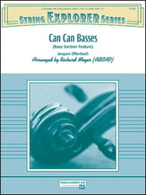 Can Can Basses Orchestra sheet music cover